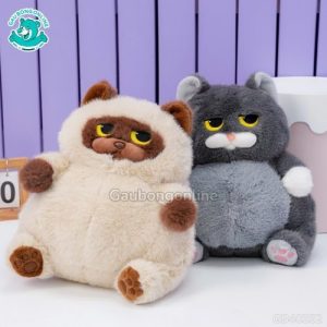 mèo bông bự mặt quạo