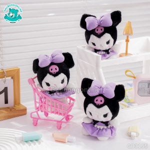 móc khóa chó puppy Đeo nơ (sao chép)