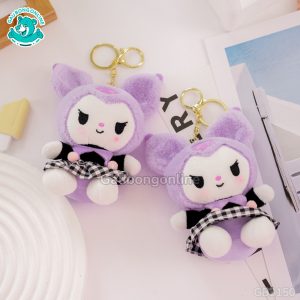 móc khóa chó puppy Đeo nơ (sao chép)