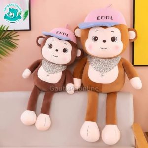 khỉ bông mũ khăn