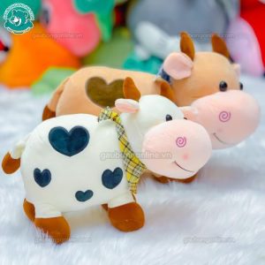 trâu bông Đeo túi da