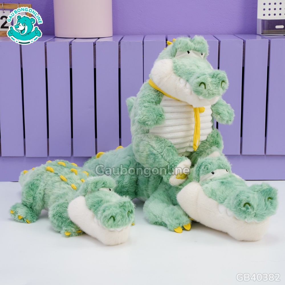 gấu bông cá sấu nằm gấu bông cá sấu nằm