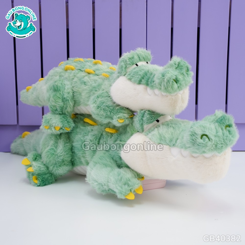 gấu bông cá sấu nằm gấu bông cá sấu nằm