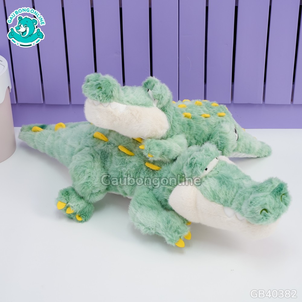 gấu bông cá sấu nằm gấu bông cá sấu nằm